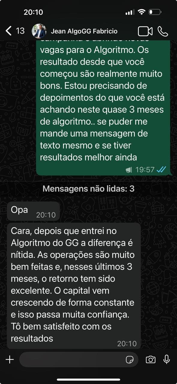 Depoimento WhatsApp 2