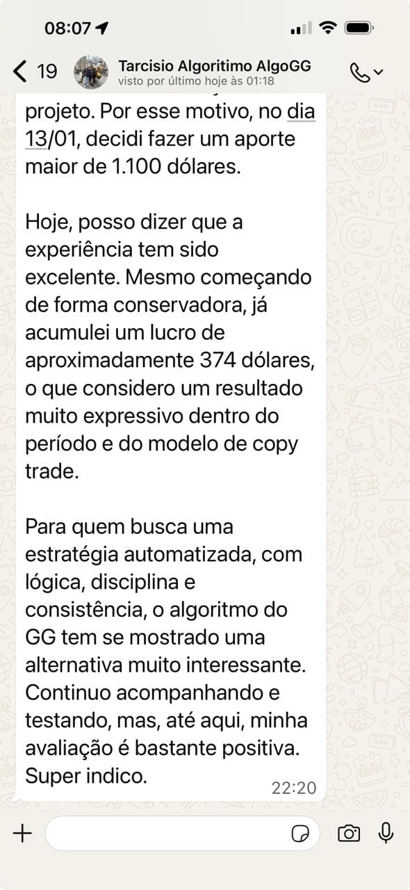 Depoimento WhatsApp 4